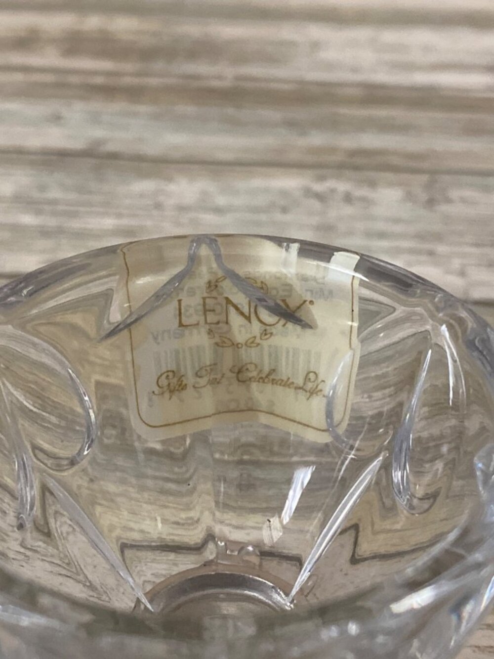 Lenox Crystal Egg Trinket Boxes Diamonds & Pearls Made in Germany Set of 2 - Picture 8 of 16